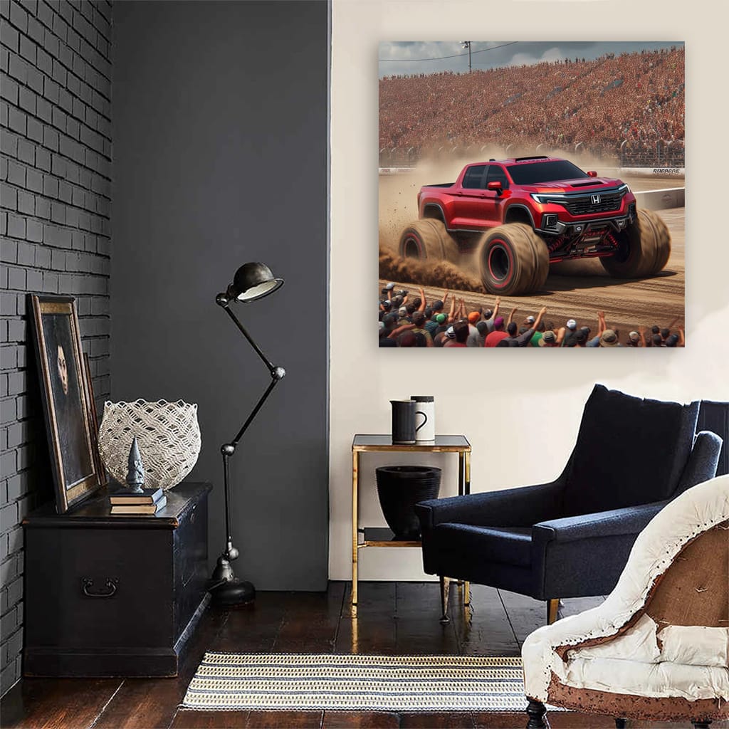 Honda Ridgeline Race Ri Wall Art