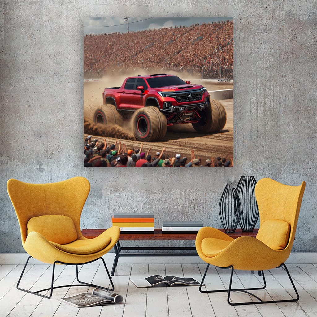 Honda Ridgeline Race Ri Wall Art