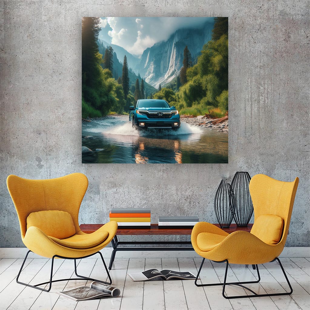 Honda Ridgeline Riv Wall Art