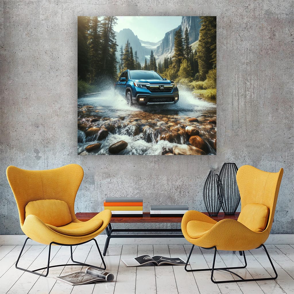 Honda Ridgeline River Wall Art