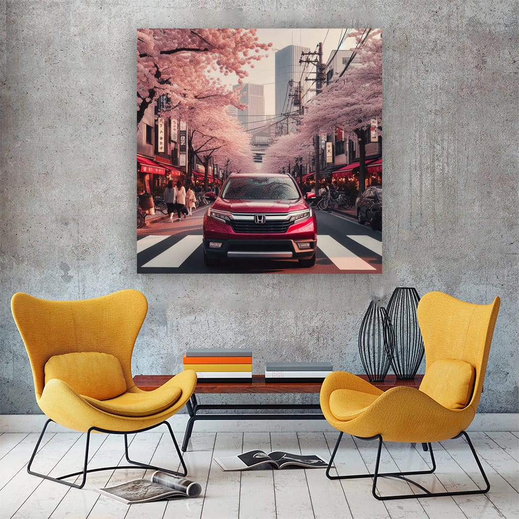 Honda Ridgeline Tokyo Japan Wall Art