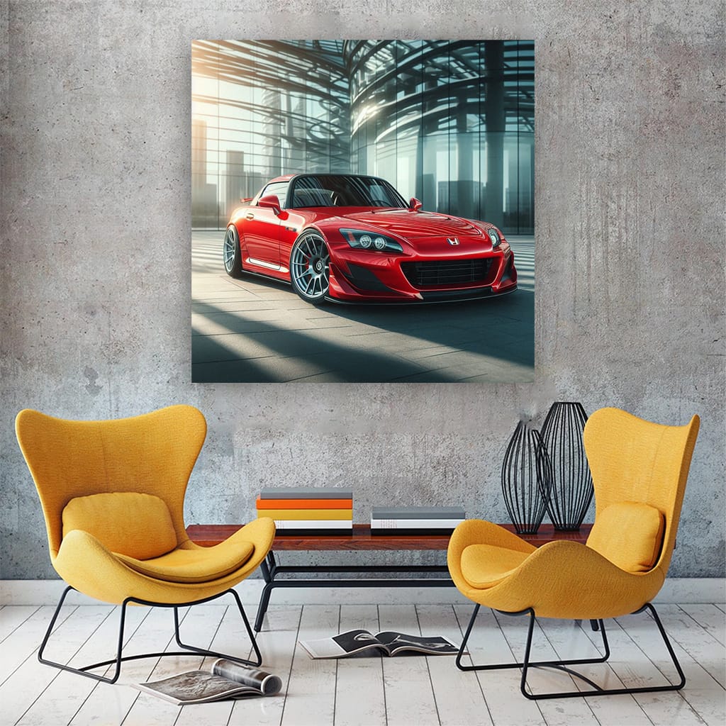 Honda S2000 Buildi Wall Art