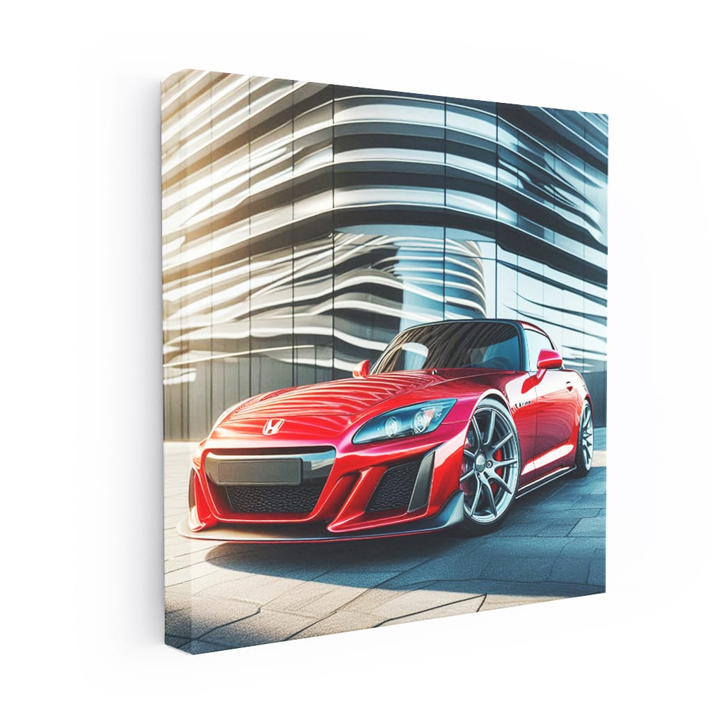 Honda S2000 Building Wall Art