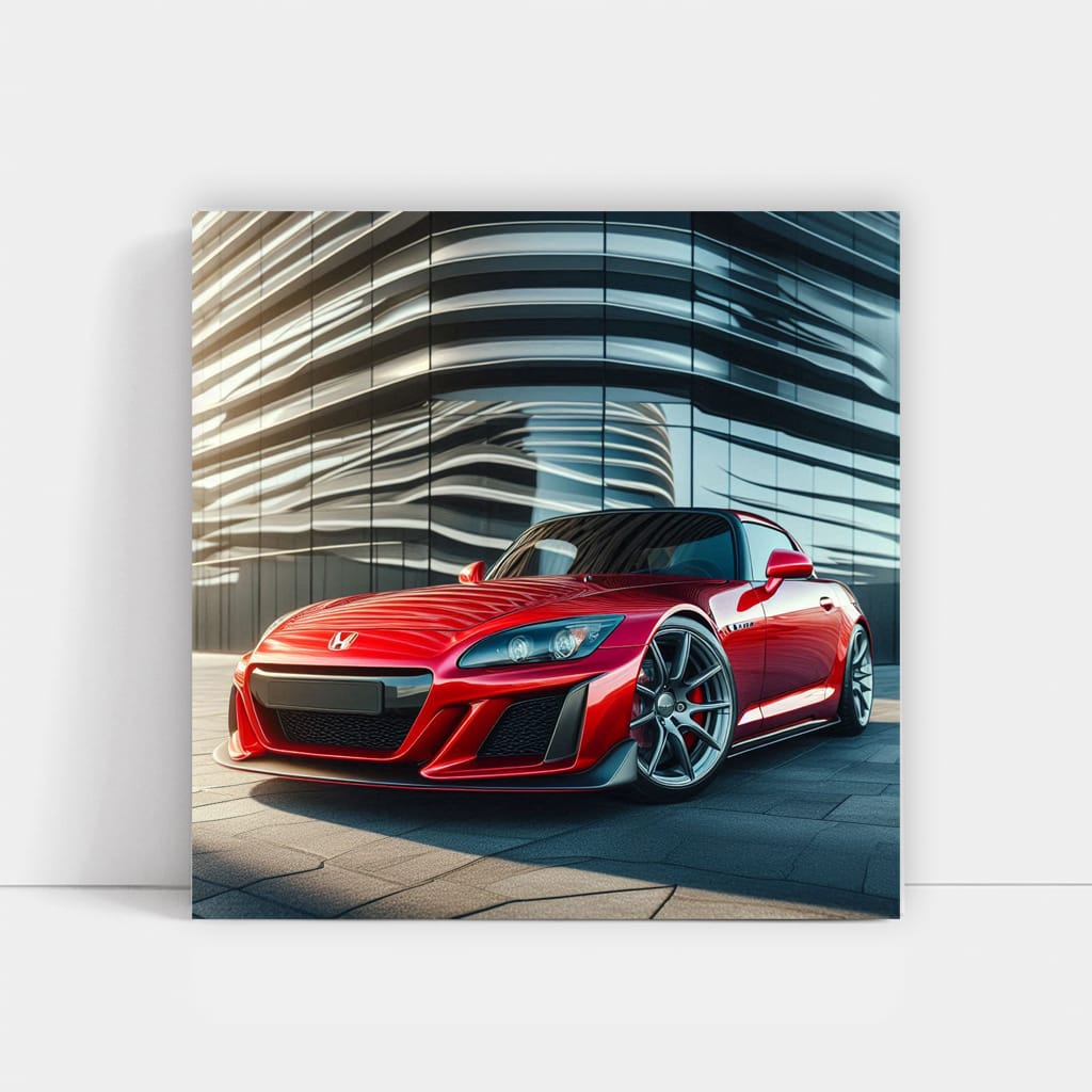 Honda S2000 Building Wall Art