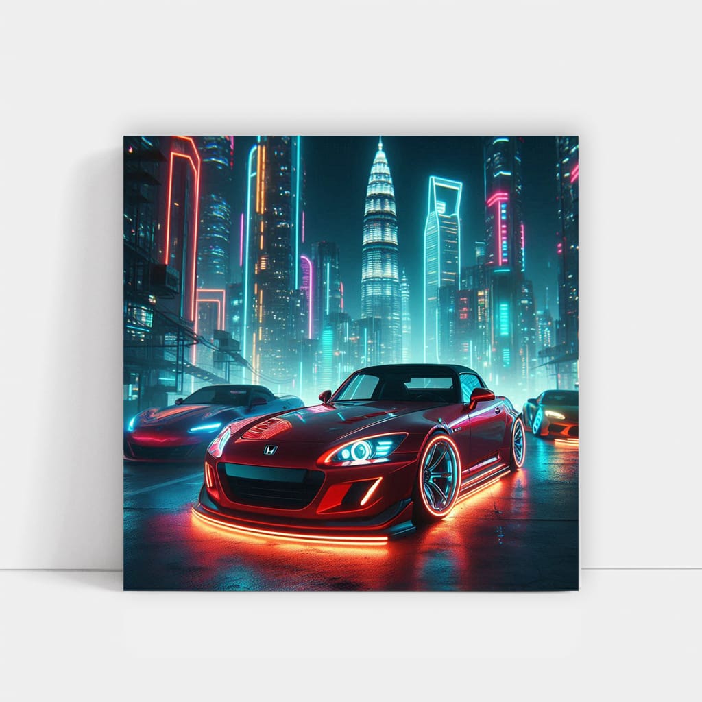 Honda S2000 Neon - Fusion of Style and Speed