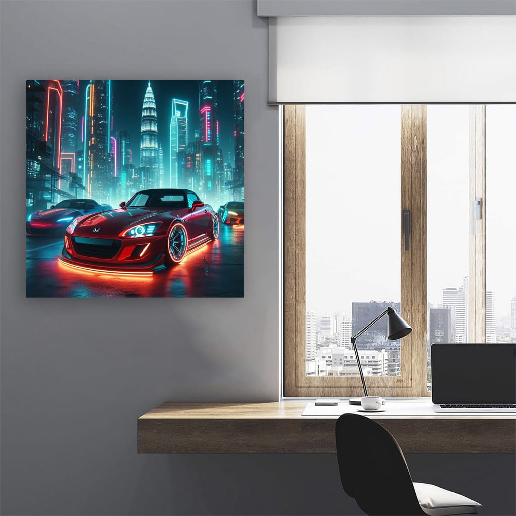 Honda S2000 Neon - Fusion of Style and Speed