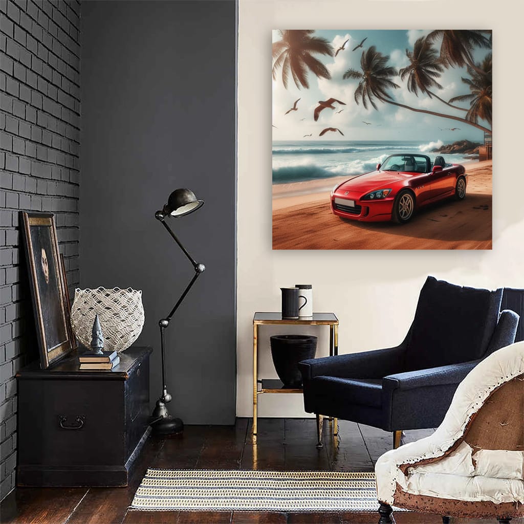 Honda S2000 On Bea Wall Art