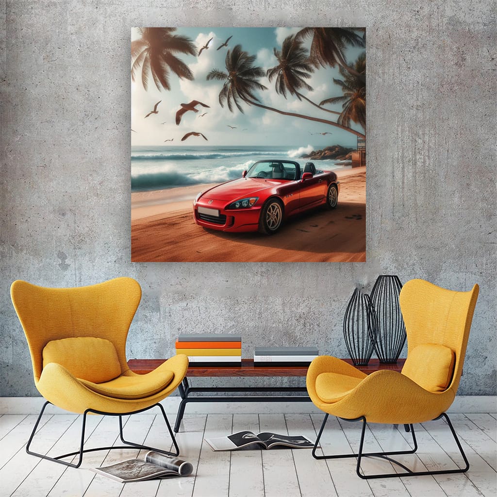 Honda S2000 On Bea Wall Art