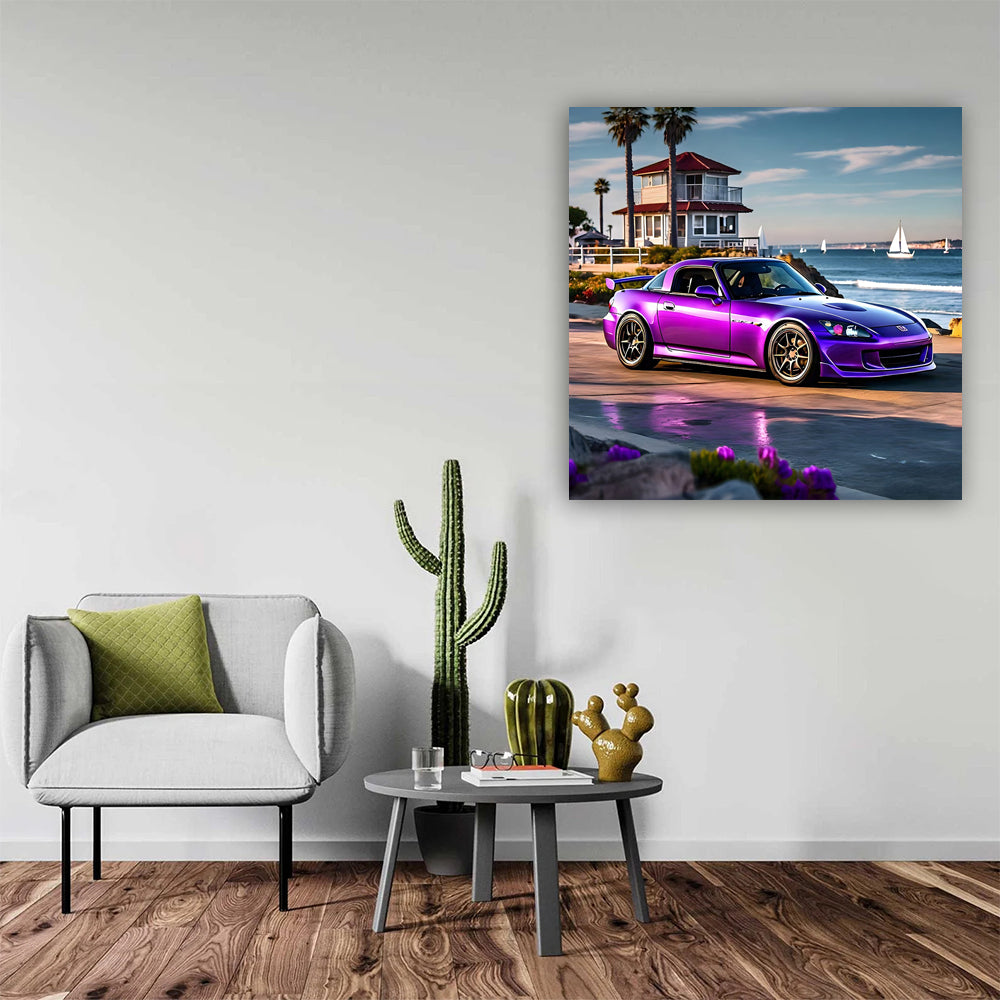 Purple Honda S2000 in San Diego, CA - Sporty Elegance