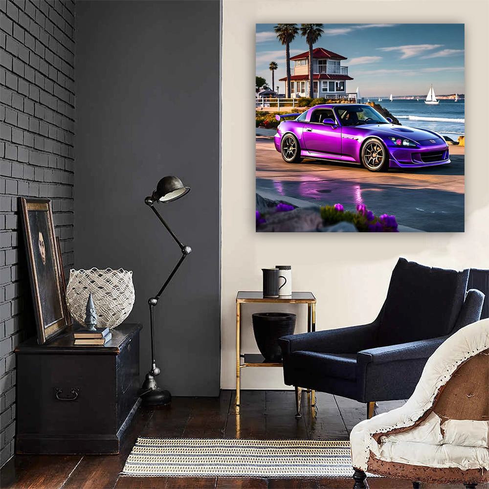 Purple Honda S2000 in San Diego, CA - Sporty Elegance