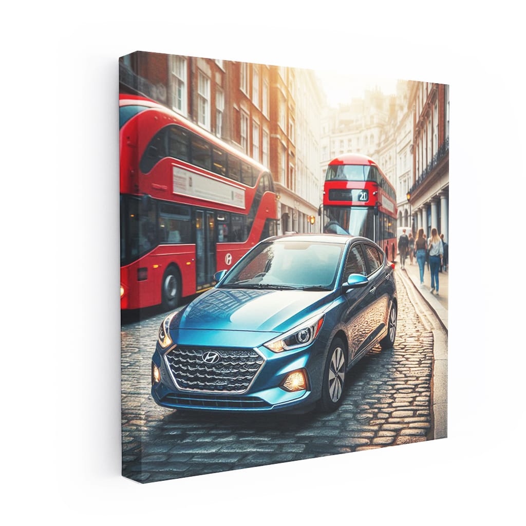 Hyundai Accent London. Wall Art