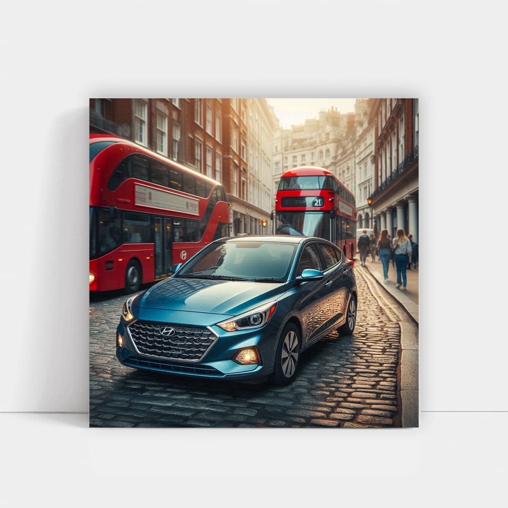 Hyundai Accent in London - Compact and Efficient Style