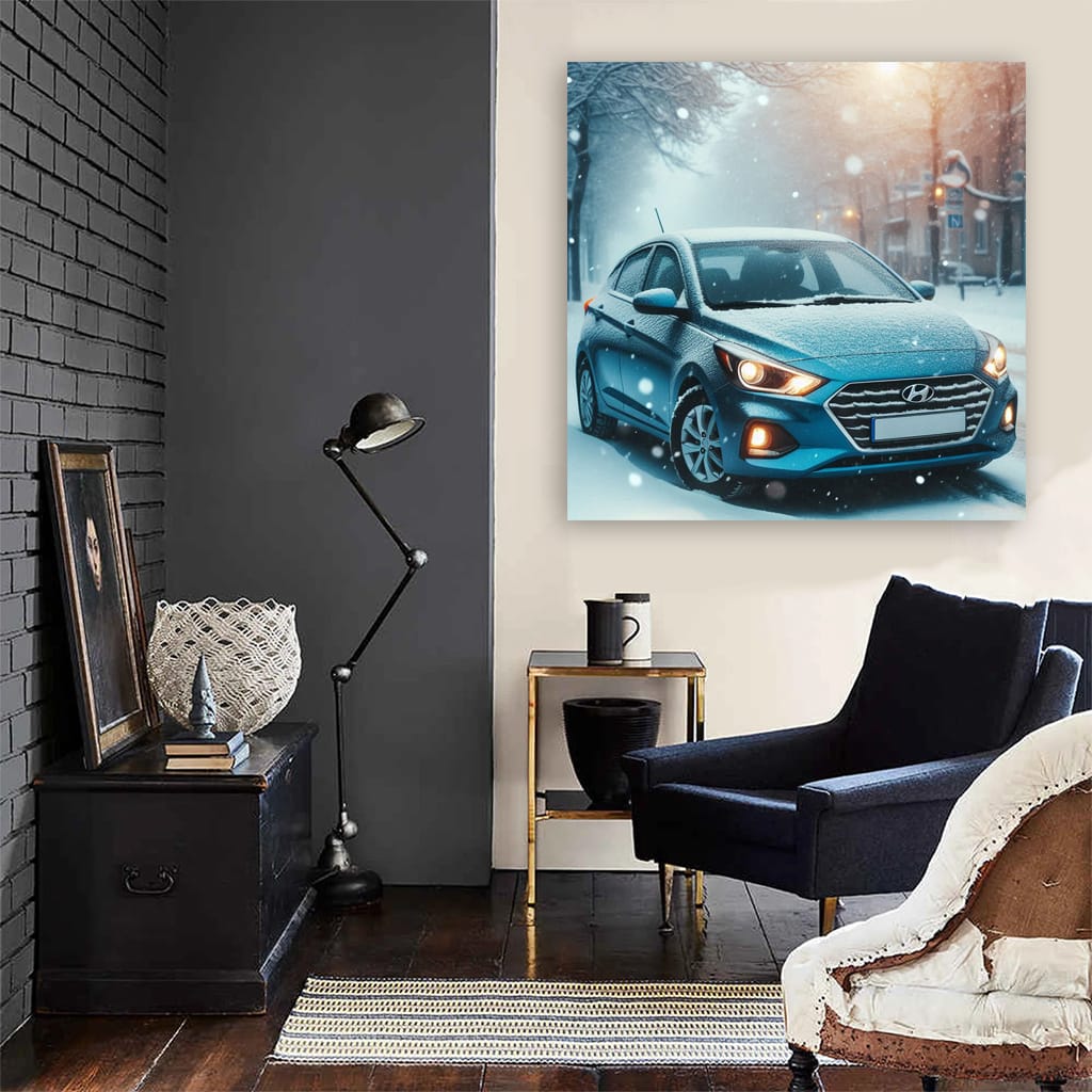 Hyundai Accent in Winter - Reliable, Compact, Efficient