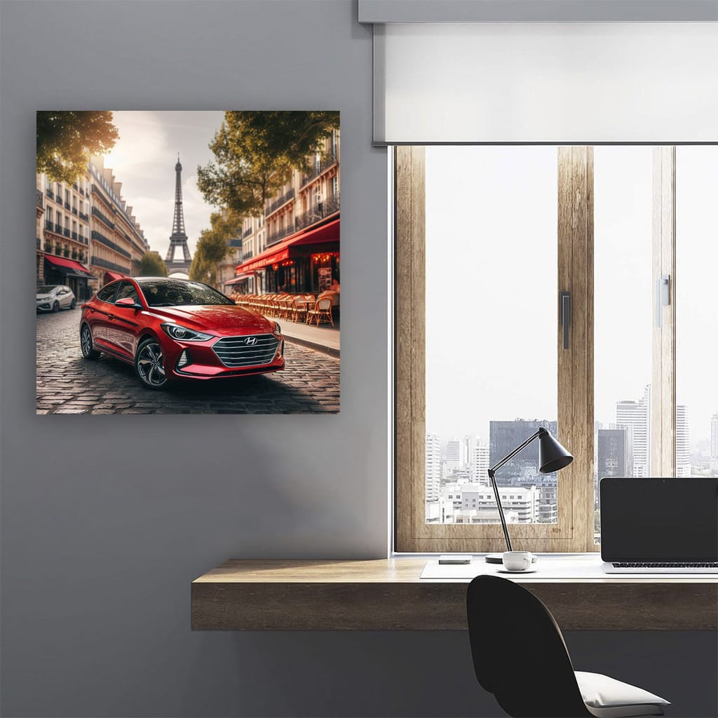 Hyundai Elantra Par Wall Art