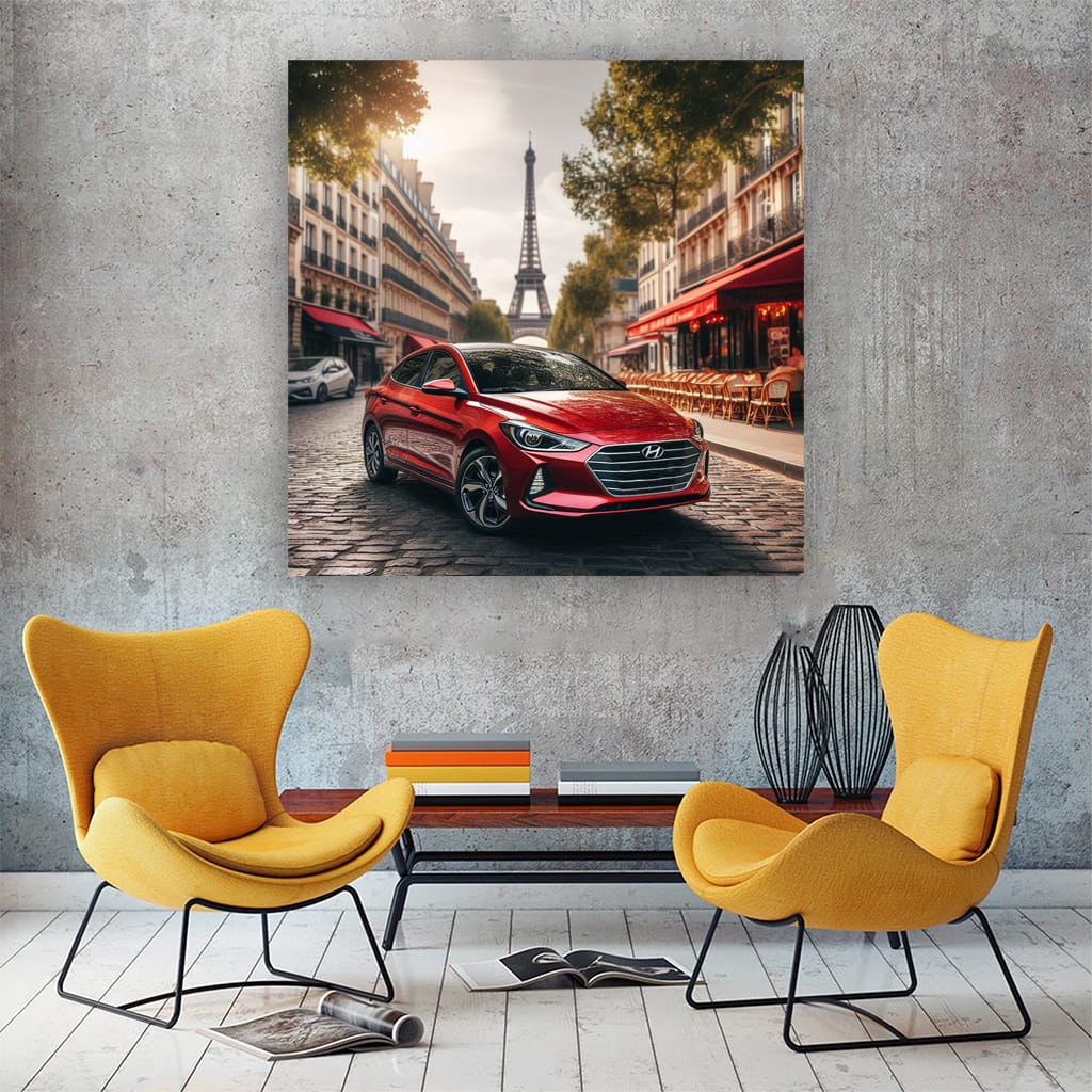 Hyundai Elantra Par Wall Art