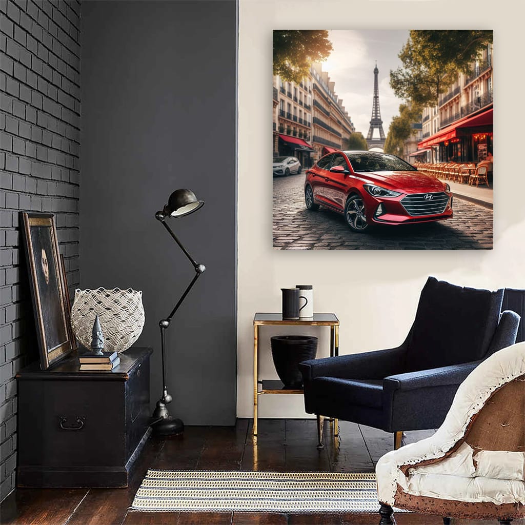 Hyundai Elantra Par Wall Art