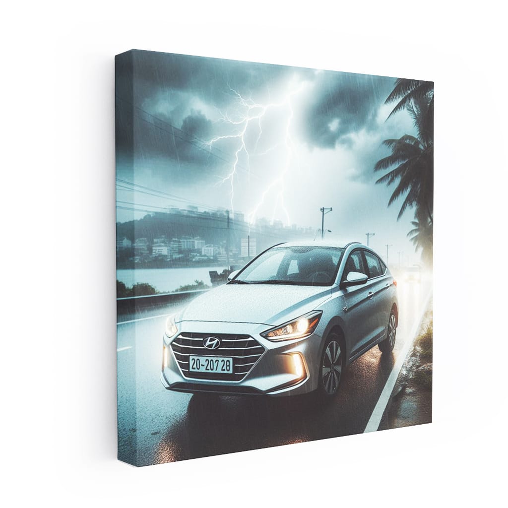 Hyundai Elantra Thundersto Wall Art