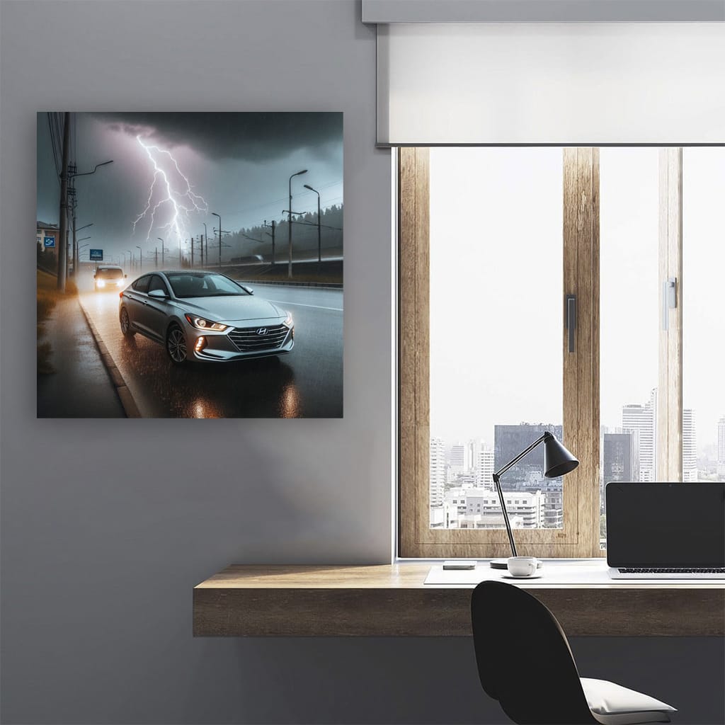 Hyundai Elantra Thunderstorm - Dynamic Elegance in Motion