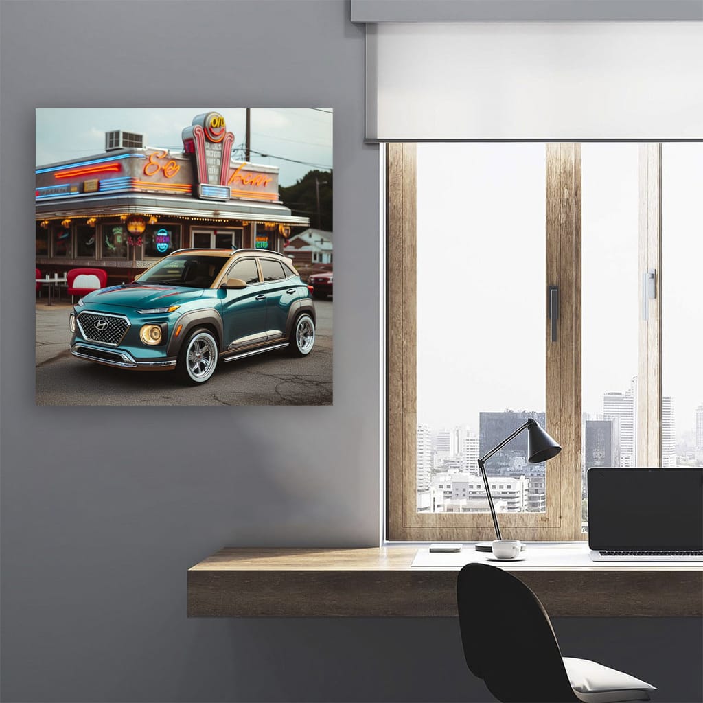 Hyundai Kona Retro Style - Timeless Elegance