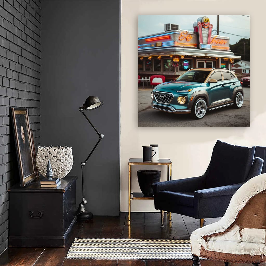 Hyundai Kona Retro Style - Timeless Elegance