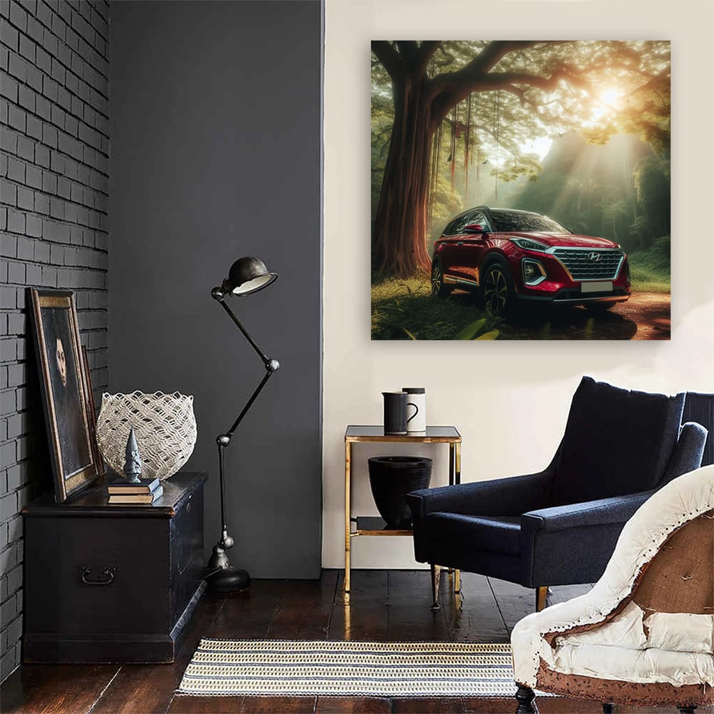 Hyundai Palisade Forest Wall Art