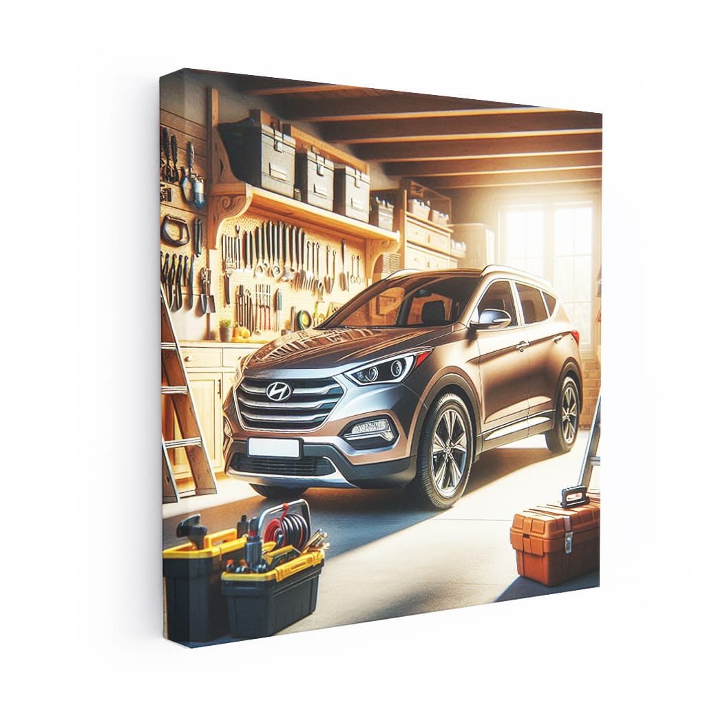 Hyundai Santa Fe Gara Wall Art