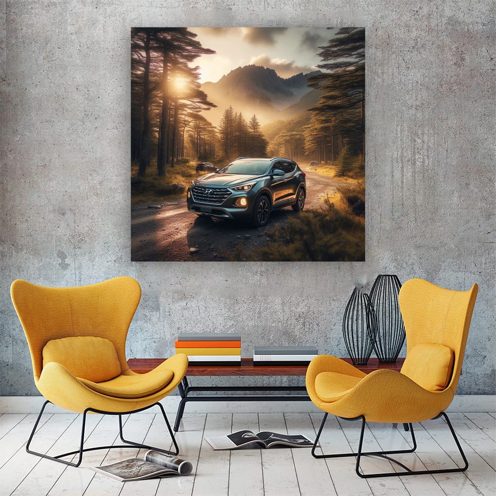 Hyundai Santa Fe National Pa Wall Art