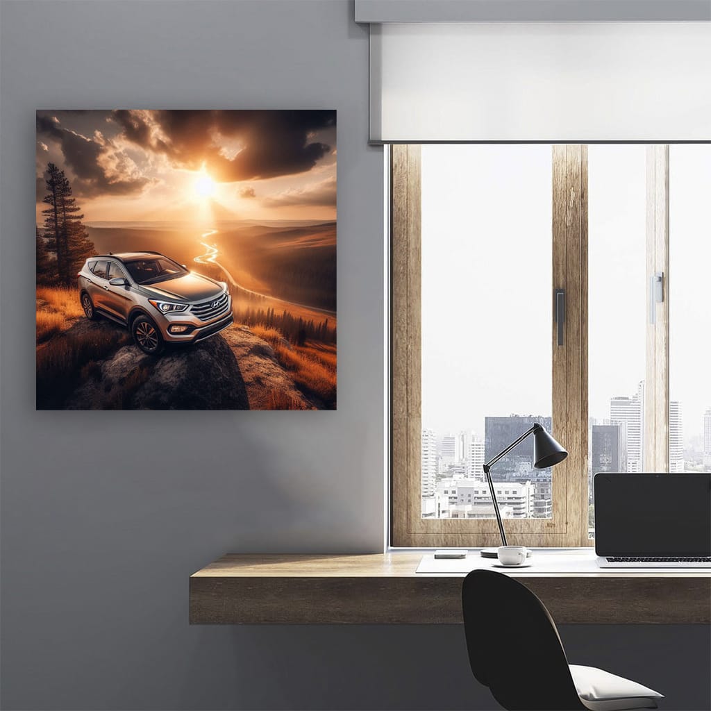 Hyundai Santa Fe National Park Wall Art