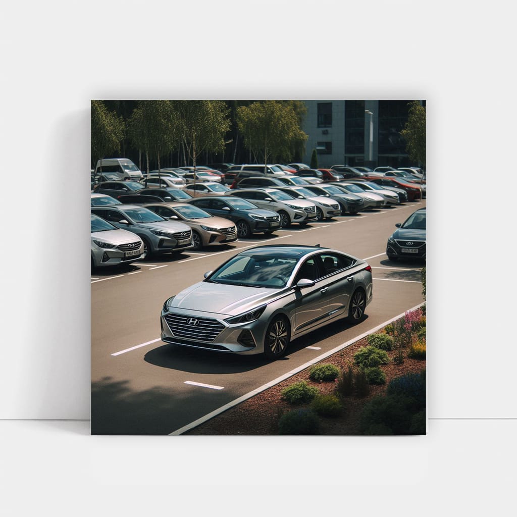 Hyundai Sonata Parking - Sleek and Modern Design