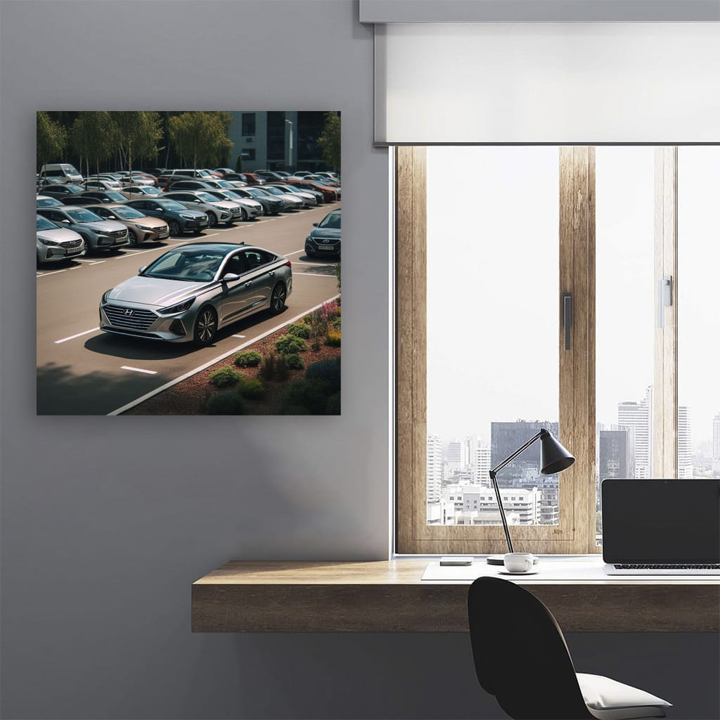 Hyundai Sonata Parki Wall Art