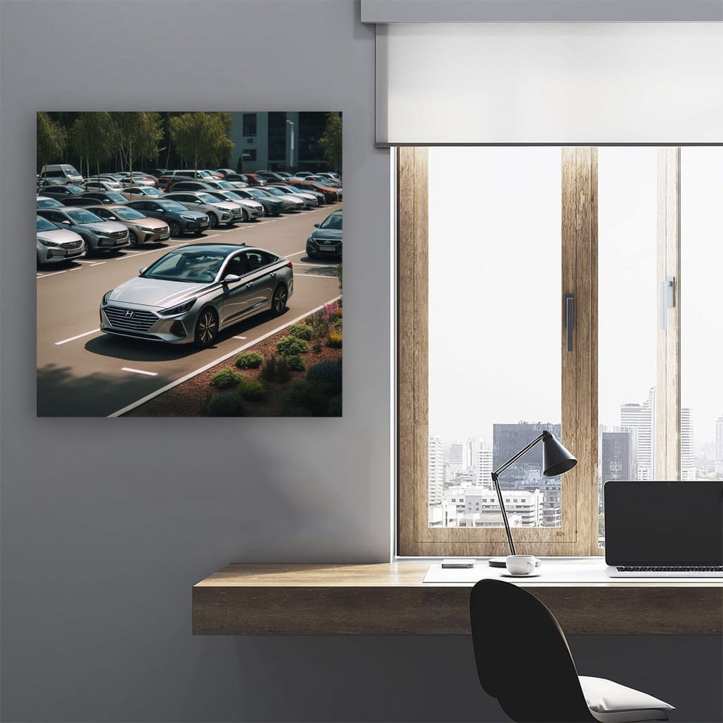 Hyundai Sonata Parking - Sleek and Modern Design