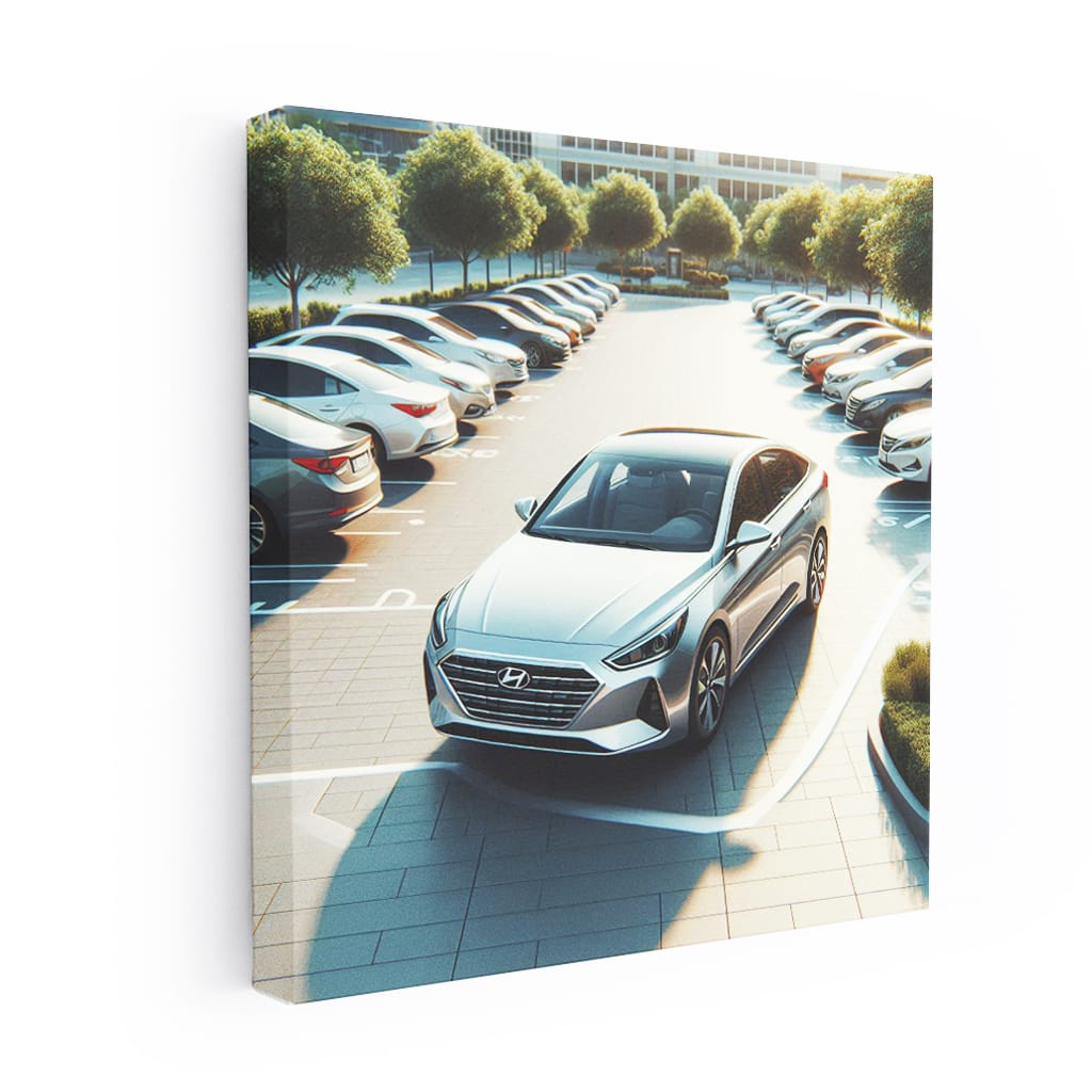 Hyundai Sonata Parking Wall Art