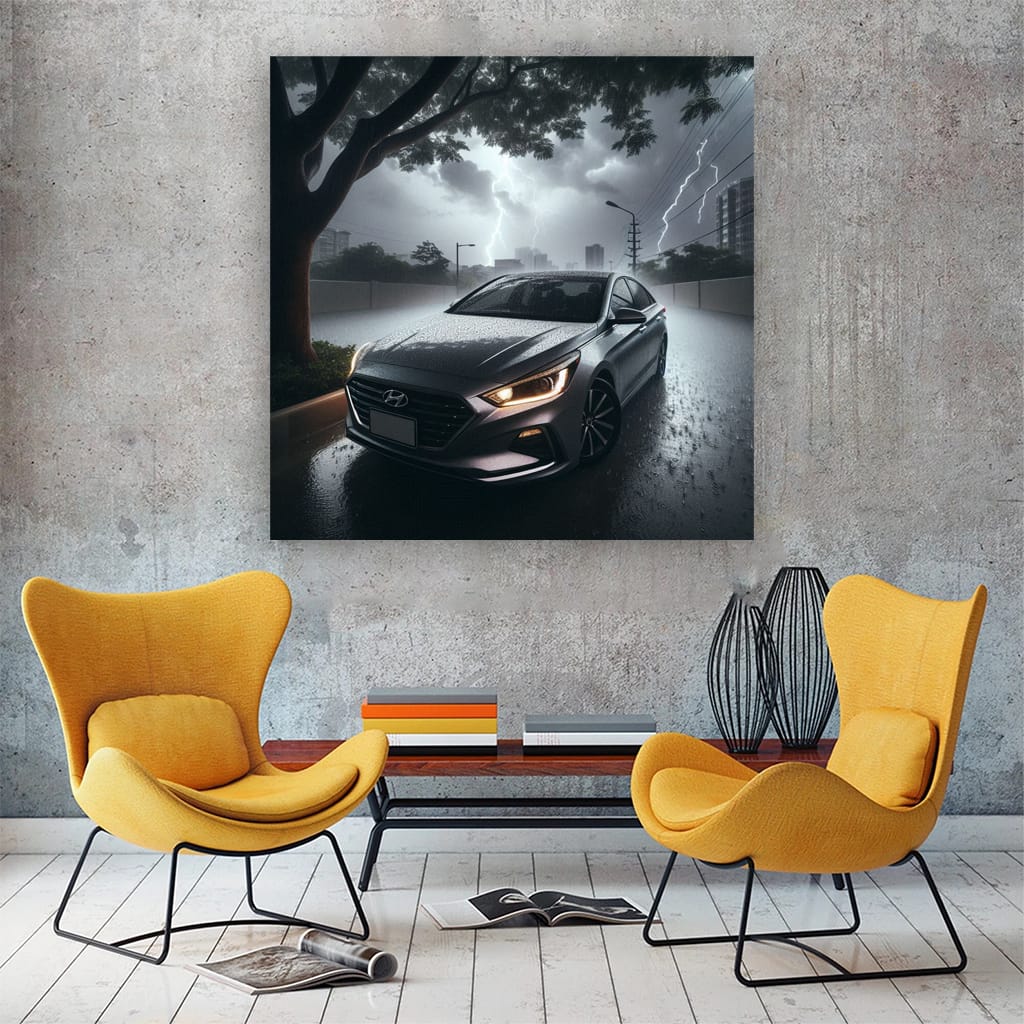 Hyundai Sonata Thundersto Wall Art