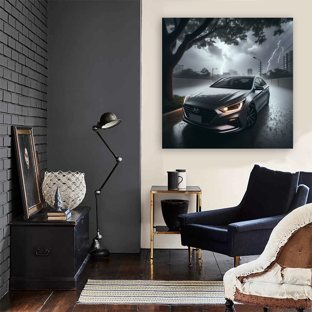 Hyundai Sonata Thundersto Wall Art