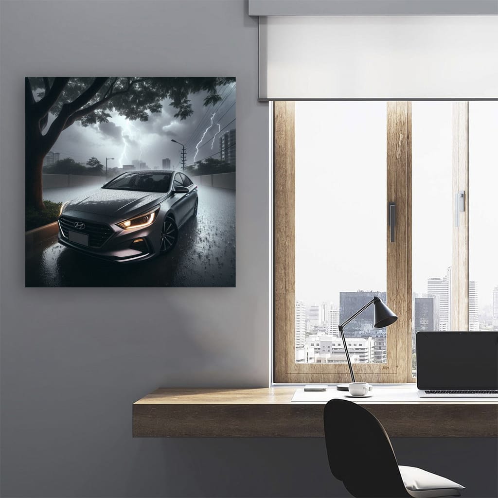 Hyundai Sonata Thundersto Wall Art