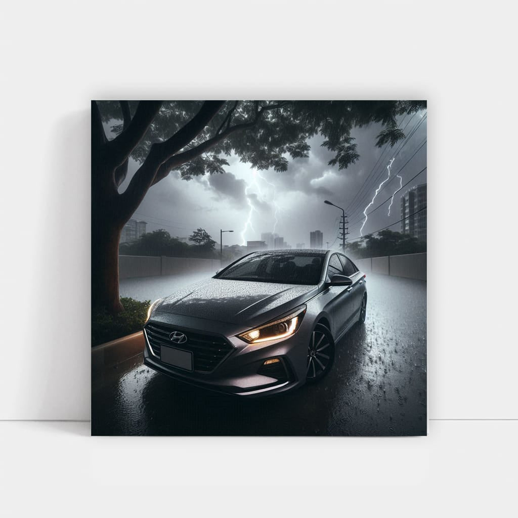 Hyundai Sonata Thundersto Wall Art