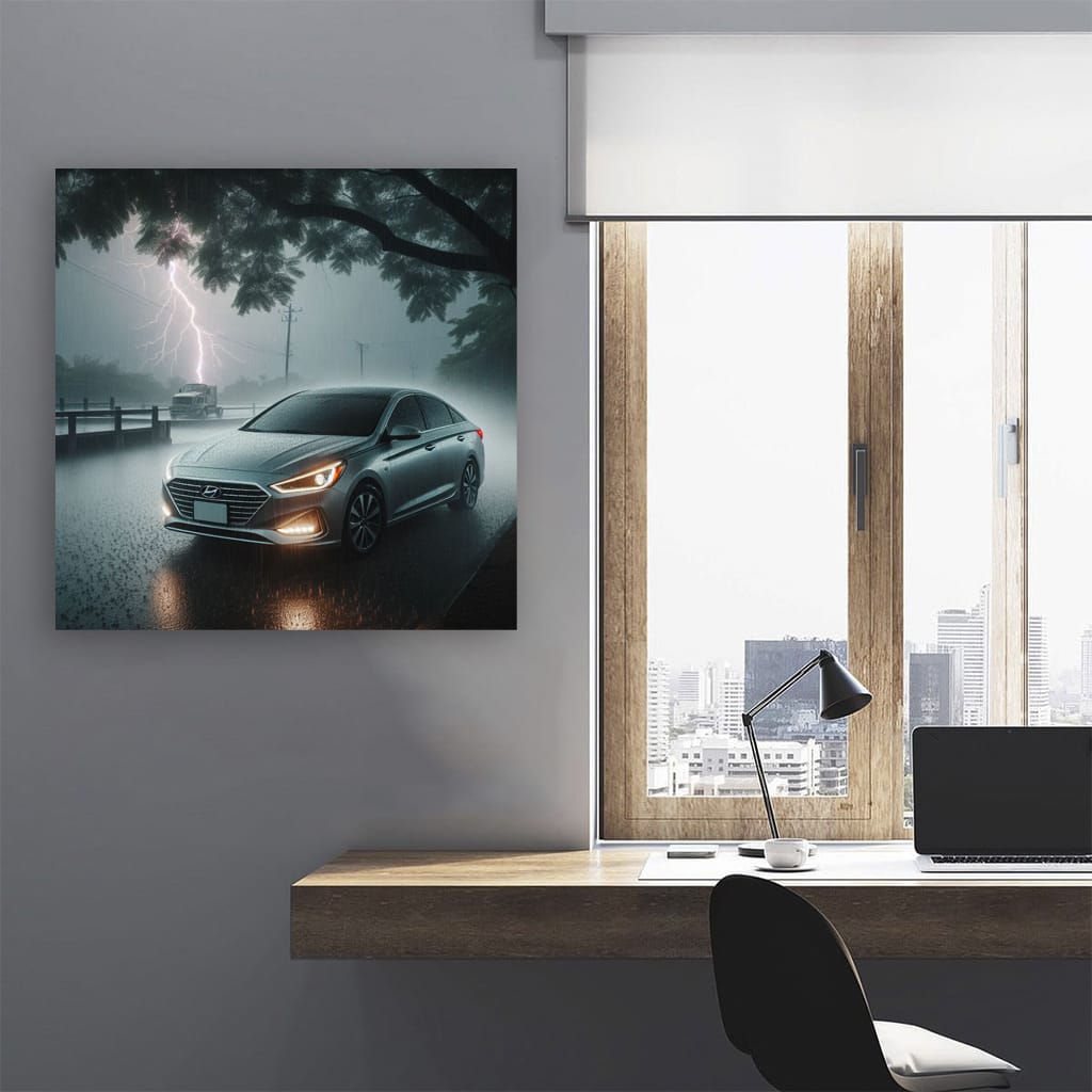 Hyundai Sonata Thunderstorm Wall Art