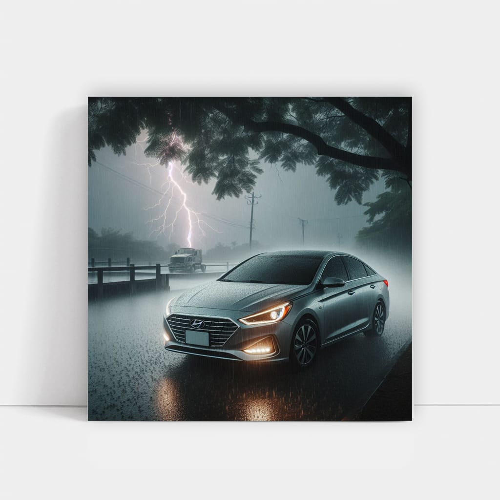 Hyundai Sonata Thunderstorm Wall Art