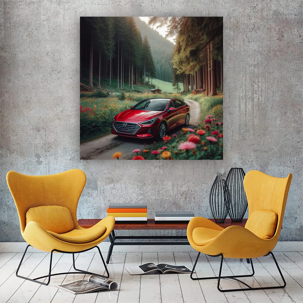 Hyundai Sonata Vall Wall Art