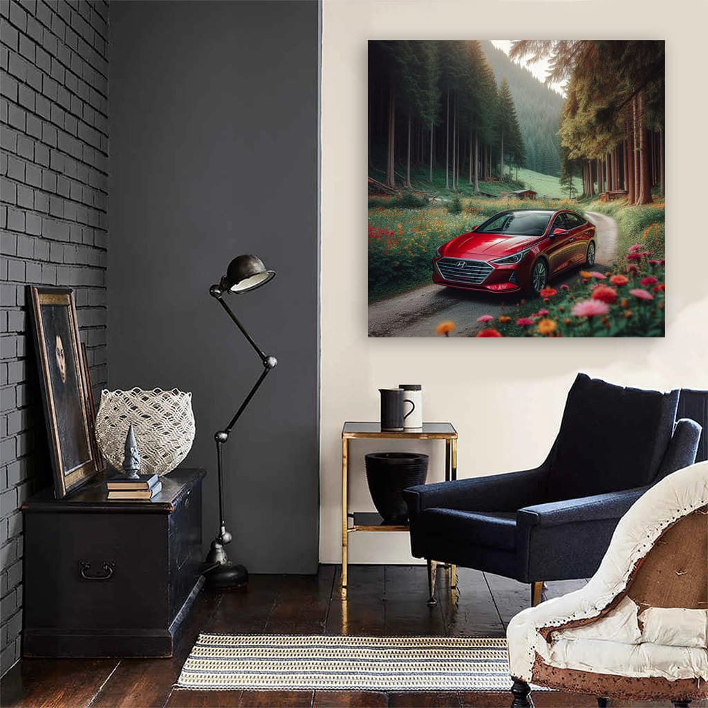 Hyundai Sonata Vall Wall Art