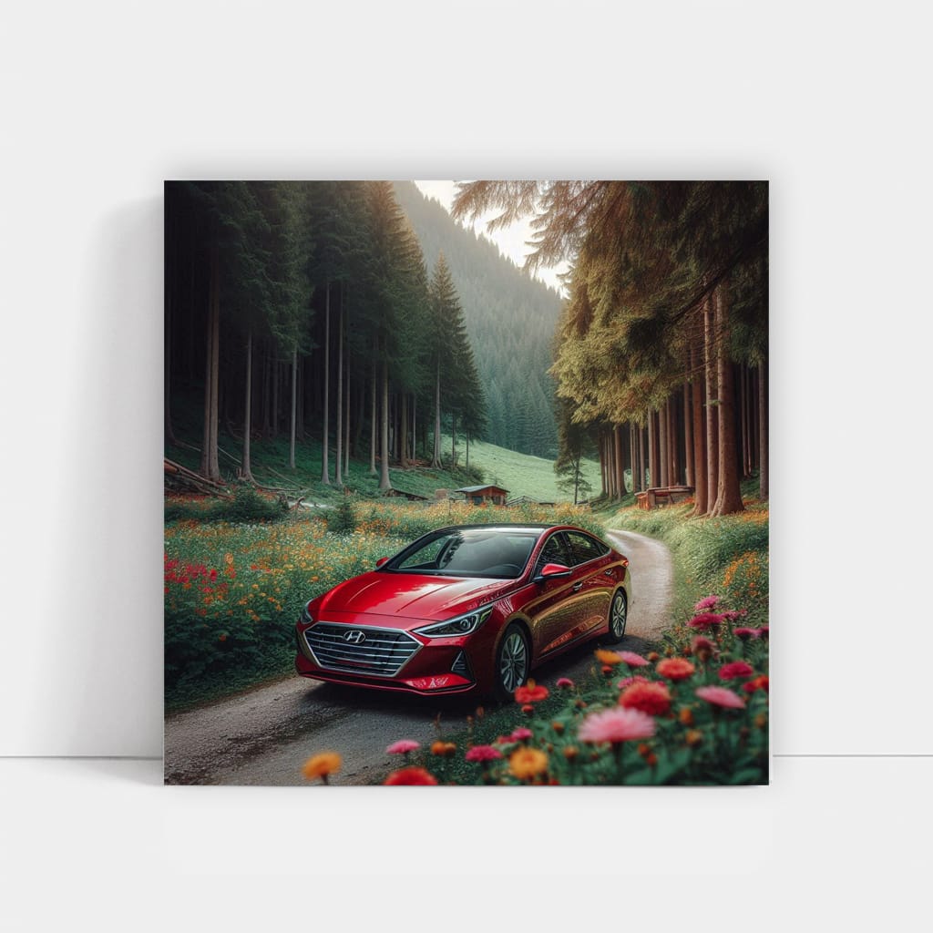 Hyundai Sonata Vall Wall Art