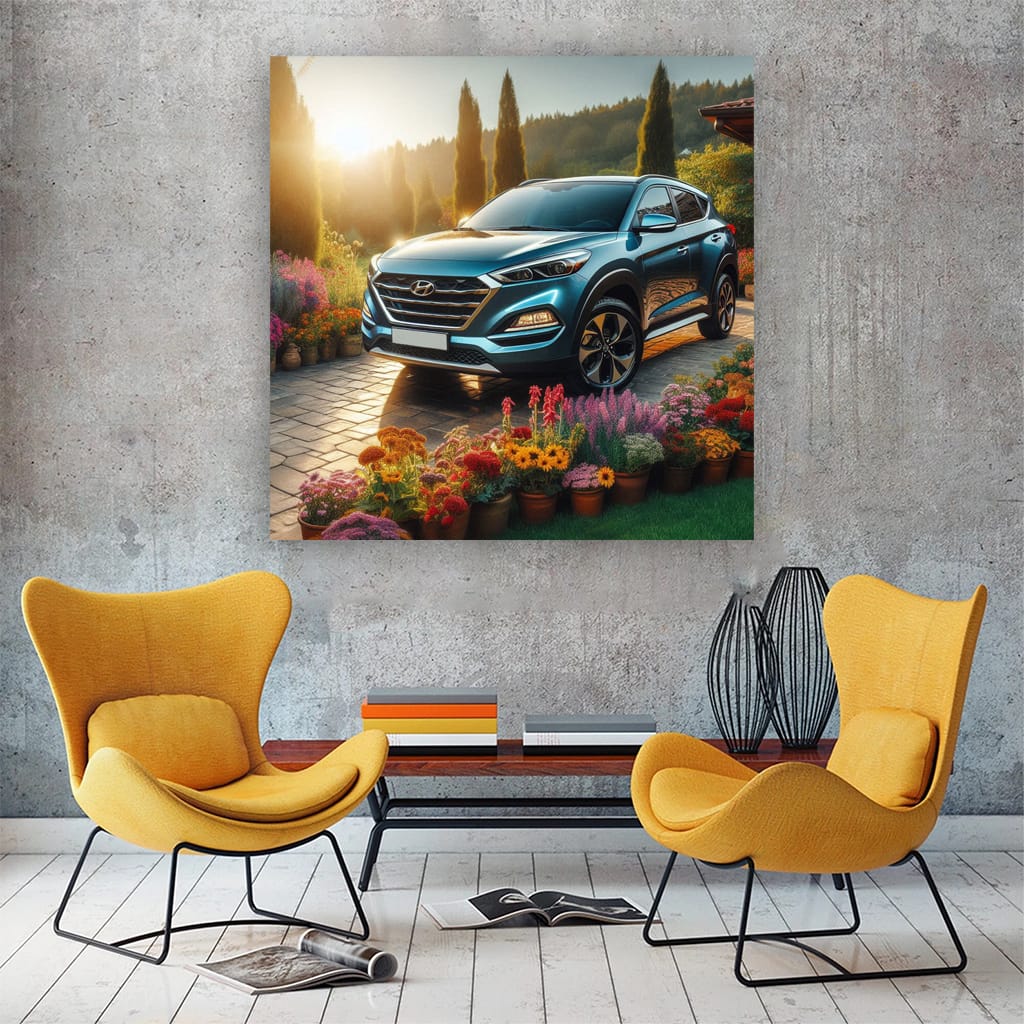 Hyundai Tucson Pai Wall Art