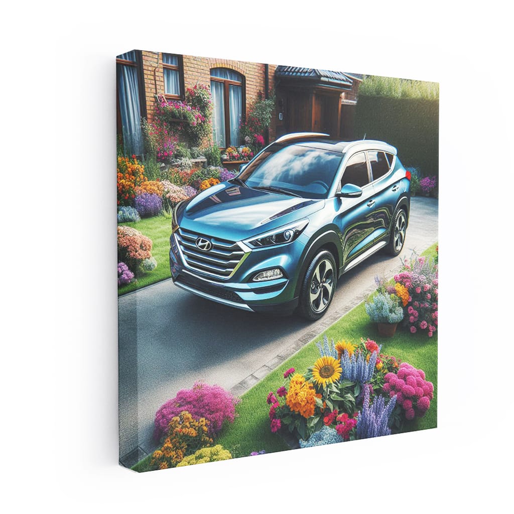 Hyundai Tucson Paint Wall Art