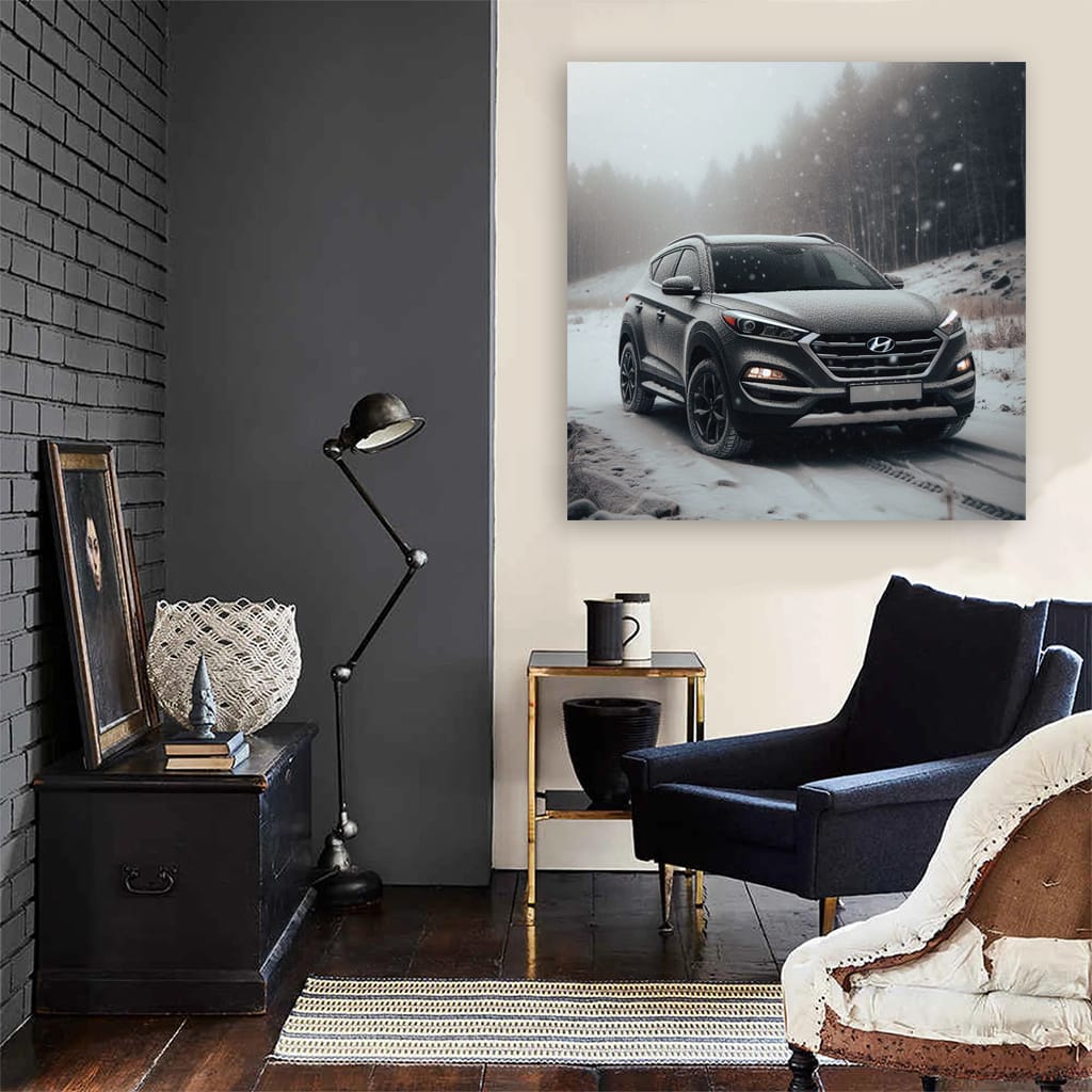 Hyundai Tucson Wint Wall Art