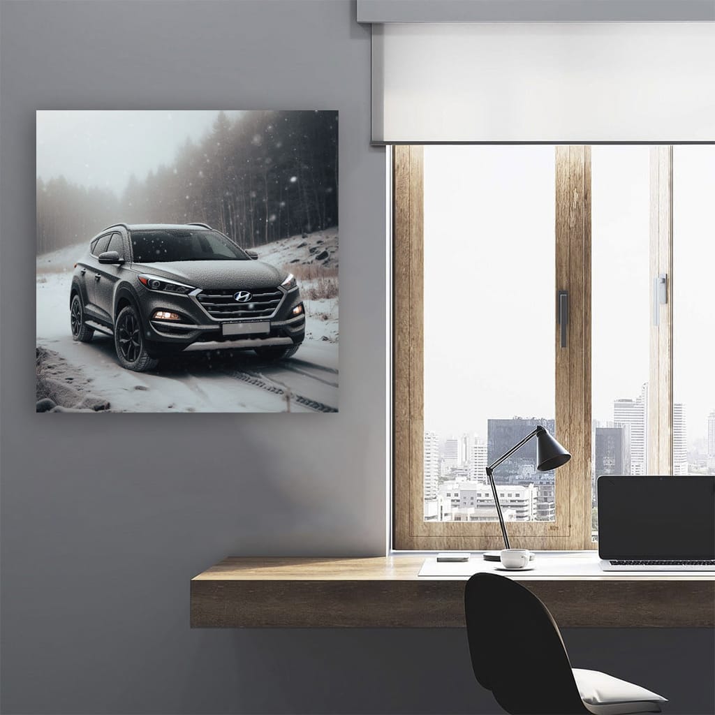 Hyundai Tucson Wint Wall Art