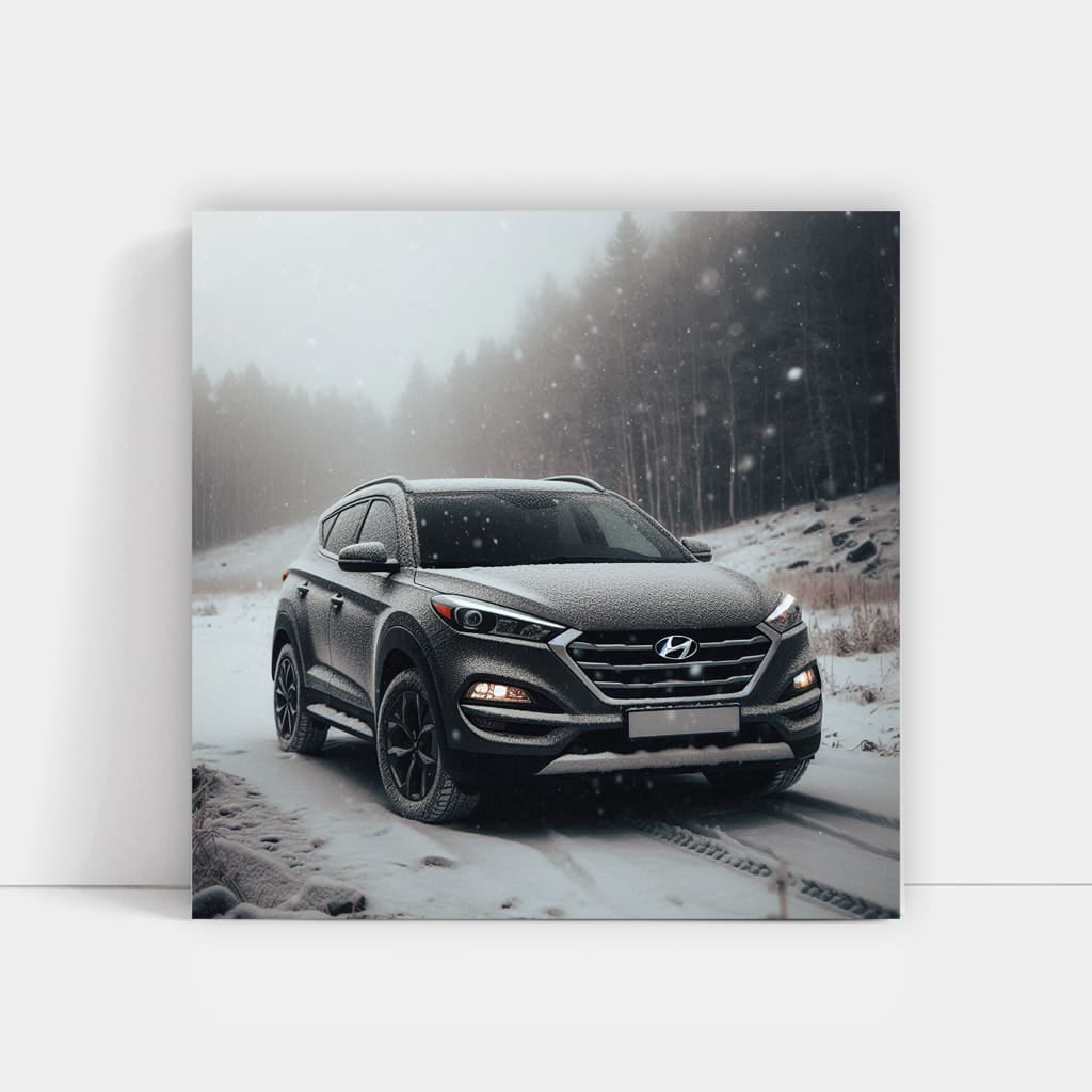 Hyundai Tucson Winter Adventure - Rugged and Reliable SUV