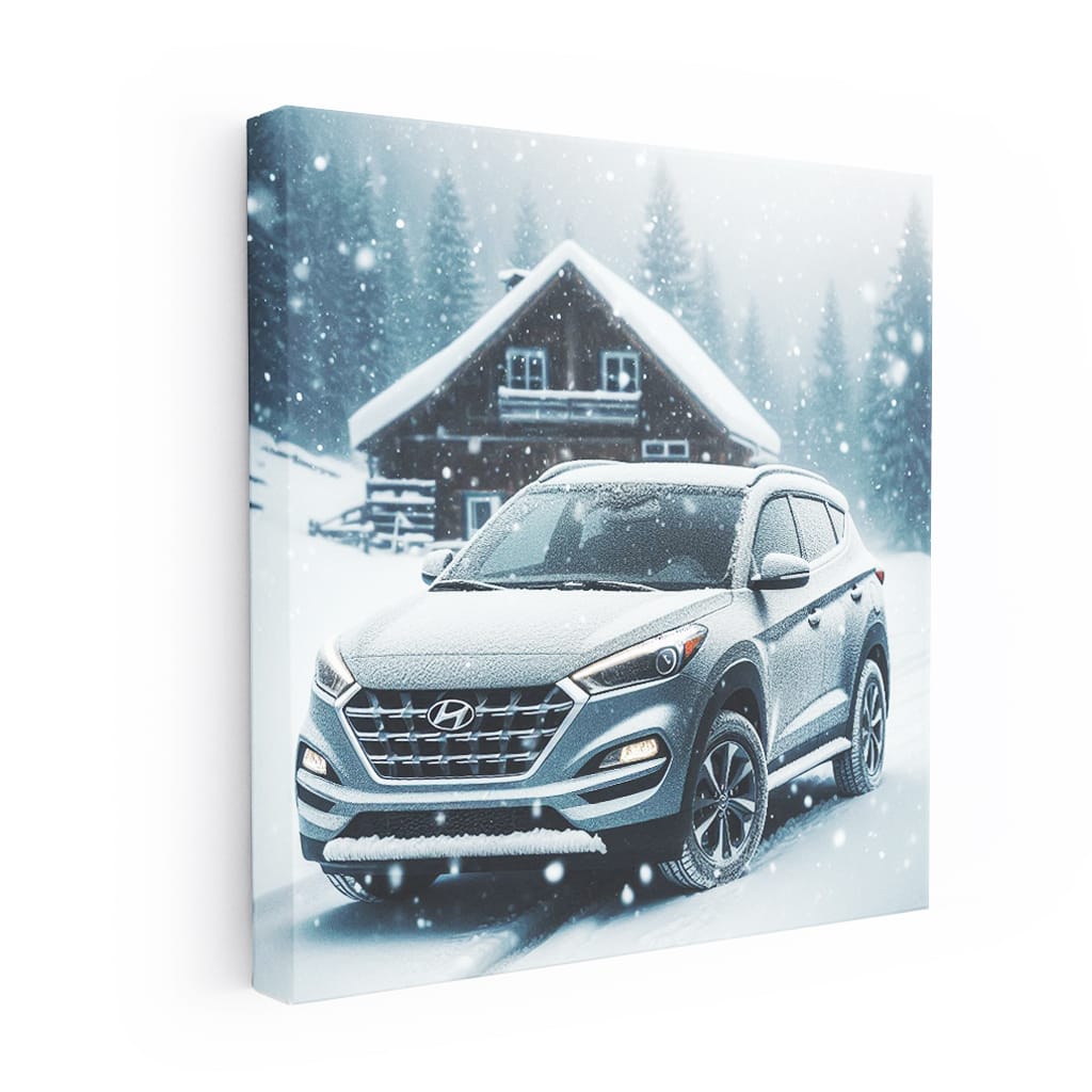 Hyundai Tucson Winter Wall Art