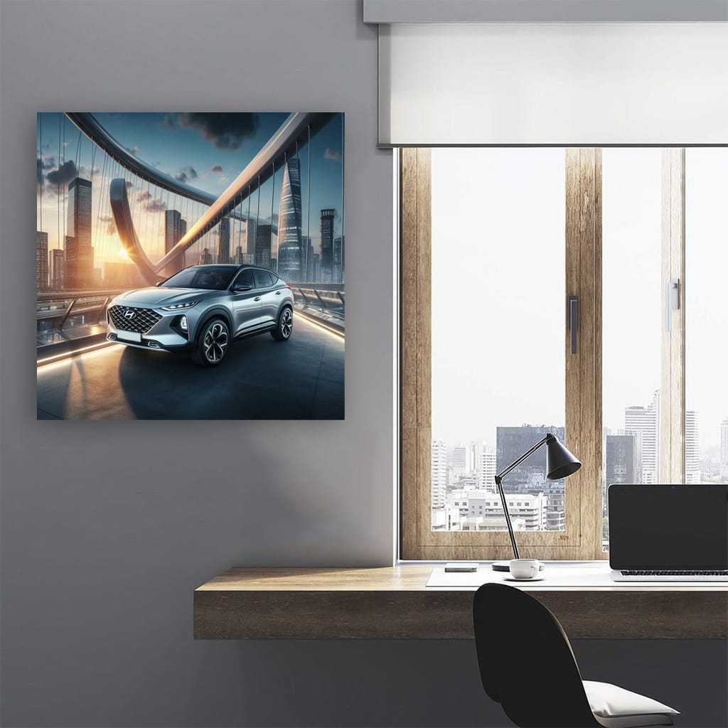 Hyundai Venue Bridge Wall Art