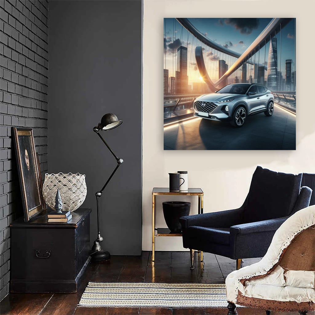 Hyundai Venue Bridge Wall Art