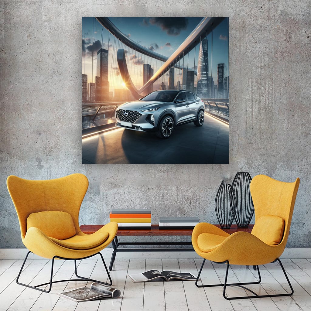 Hyundai Venue Bridge Wall Art